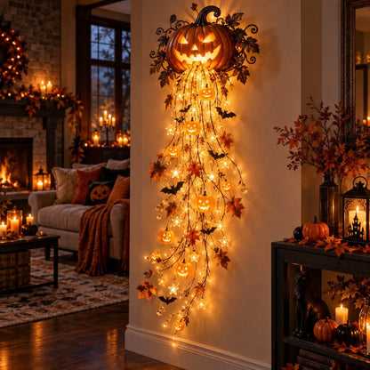 Elegant Halloween Cascade Wall Light Collection