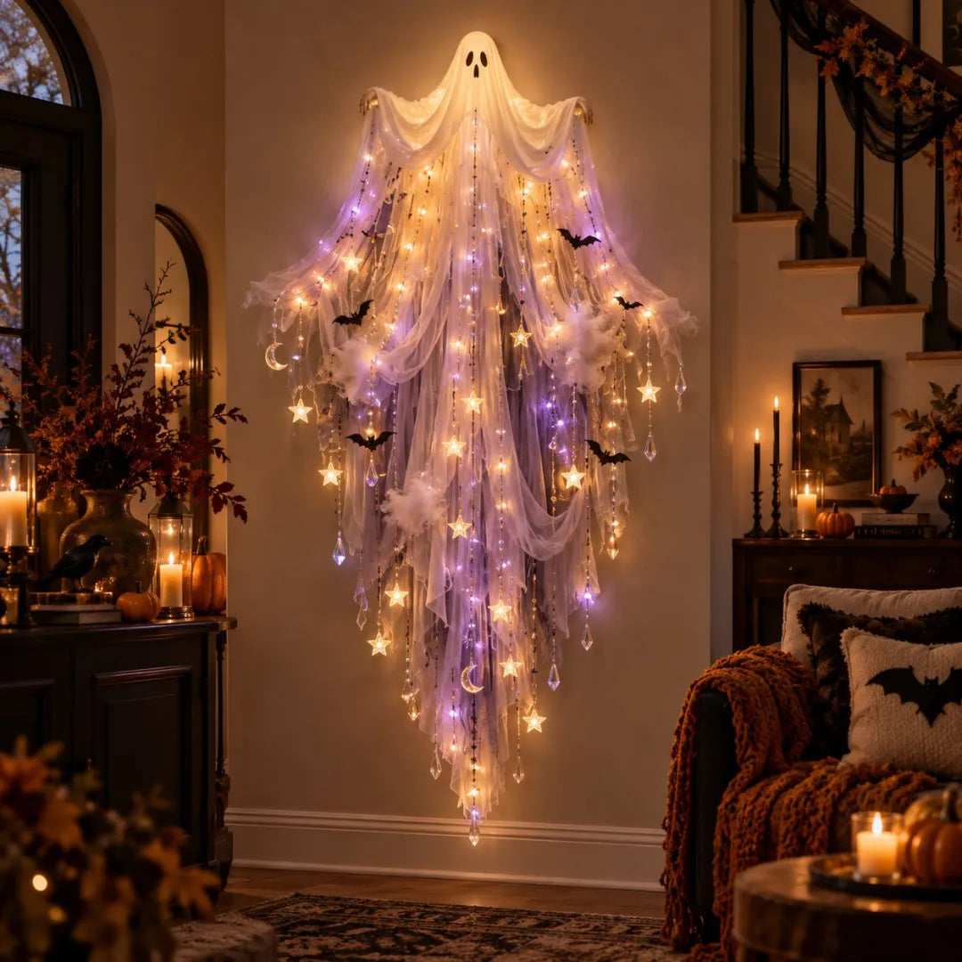 Elegant Halloween Cascade Wall Light Collection