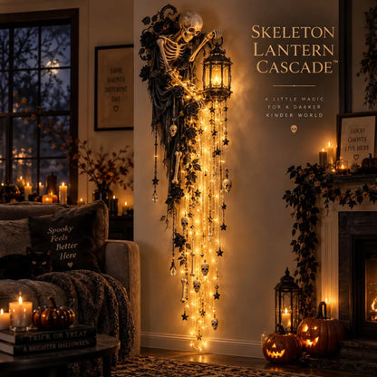 Elegant Halloween Cascade Wall Light Collection