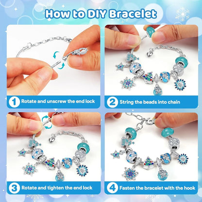 24 DAYS OF CHRISTMAS ADVENT CALENDAR BRACELETS SET🌲❄️