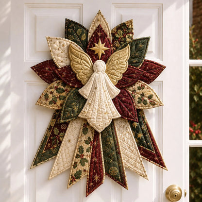 🔥🎄 Christmas Special – 50% OFF 🎁 Festive Quilted Christmas Door Hanging DIY Sewing Kit