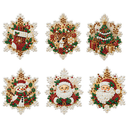 🎄DIY Christmas Diamond Art Wooden Ornament Kit